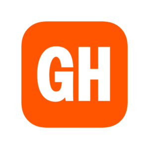 Grubhub logo icon for ordering Lebanese food online from That Lebanese Place.